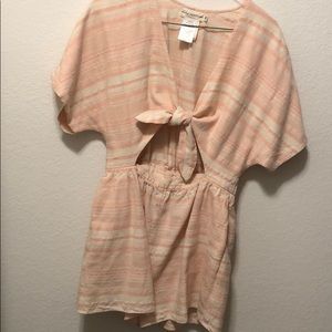Mara Hoffman like new romper/cover up